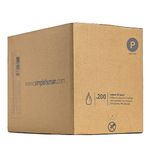 simplehuman CW0274 Code P custom Fit Commercial Can Liners | 200Pk (50 - 60L / 13 - 16 gal) White, 50 - 60 L / 13 - 16 gal