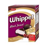 Whippet Black Forest - Classic Quebec Treat with a Chewy Marshmallow Centre, Soft Cookie Base and a Rich Cherry Centre Covered in a Real Chocolate Coating 285g