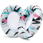 WC PadZ Studio Pro - Extra Thick Earpads for Beats Studio PRO Made by Wicked Cushions | Upgraded PU Leather, Larger Ear Opening, Enhanced Foam | 90's White