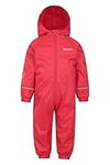 Mountain Warehouse Spright Junior Waterproof Rain Suit - Waterproof Red 2T-3T