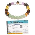 Original Money Magnet Bracelet - Certified Money Magnet Crystal Bracelet for Attracting Money, Financial Success, Good Luck, Abundance, Prosperity, and Wealth - 8 MM Beads (8.5 Inch)