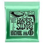 Ernie Ball Hyper Slinky Nickel Wound Electric Guitar Strings, 8-42 Gauge (P02229)