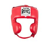 CLETO REYES Closed Face Headguard - Red- Medium