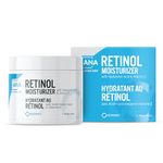 All Natural Advice Retinol Moisturizer for Face, Rejuvenating Face Moisturizer for Women & Men with Hyaluronic Acid, Vitamin E, B5, Jojoba Oil & Organic Botanicals, Day & Night Cream (120ml)