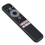 PerFascin Replacement Remote Control RC902N FMR1 fit for TCL Smart TV 4 5 6-Series 43S446 50S446 55S446 65S446 75S446 85S446 75S546 55R646 65R646 75R646 98R754 50S546 55S546 65S546