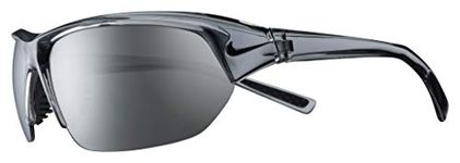 Nike EV1125-011 Skylon Ace Sunglasses Wolf Grey Frame Color, Grey with Silver Mirror Lens Tint