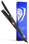 DALSTRONG Tuna Slicing & Boning Knife - 17"(43.18cm)- Shadow Black Series - Black Titanium Nitride Coated - High Carbon Steel Filleting Knife - w/Sheath - NSF Certified