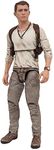 Diamond Select Toys Uncharted Nathan Drake Deluxe Action Figure, 7-Inch Size