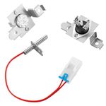 Catilon AGM30045804 Dryer Thermistor and Thermostat Kit, 6323EL2001B Dryer Thermistor 6931EL3003C Dryer High Limit Thermostat 6931EL3004B Dryer Thermostat Compatible with Lg Kenmore Dryer AP7206815