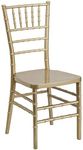 Flash Furniture Hercules Premium Series Chiavari Chair for Formal Events and Banquets, Commercial/Residential All-Occasion Event Chair, Gold