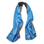 Ergodyne Chill-Its 6602MF Evaporative Microfiber Cooling Towel, Blue, 41" x 9.84"