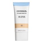 COVERGIRL Clean Matte BB Cream Light 520 For Oily Skin, 1 oz