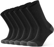 Closemate 6 Pairs Mens Cushion Crew