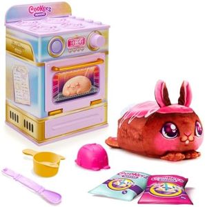 Cookeez Makery Sweet Treatz Oven. Mix & Make a Plush Best Friend! Place Your Dough in The Oven and Be Amazed When A Warm, Scented, Interactive, Plush Friend Comes Out!