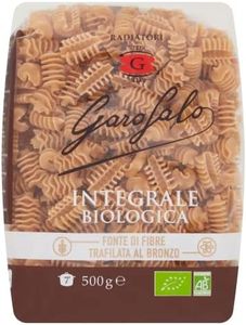 Garofalo Wholewheat Organic Radiatori Italian Pasta, 500g (Pack of 1)