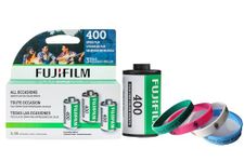 Fujifilm 400 Colour Negative 35mm 36 Exposures Film (3 Rolls) Plus a Bonus Silicone Wristband