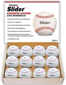 TREND SPORTS SLIDER LITE SYNTHETIC LEATHER PITCHING MACHINE BASEBALLS BY THE DOZEN