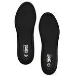 riemot Memory Foam Insoles for Men and Women,Replacement Shoe Inserts for Sports Shoes,Trainers,Sneakers,Work Boots and Walking Shoes, Men Black 3 UK 13 / EU 47