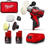 Milwaukee M12BPS-202B M12 Cordless Variable Speed Polisher/Sander - 2.0Ah Kit