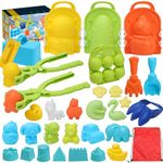 Skirtoy 35 Piece Beach Toys Teens and Beach Toys for Teens,Outdoor Beach Toys for Kids Sand Toys Best Gifts for Children as Travel Beach Toys for Boys and Girls Kids Beach Toys 2-4