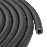 1/4 Inch (6mm) ID Fuel Line Hose 5FT NBR Rubber Push Lock Hose High Pressure 300PSI for Automotive Fuel Systems Engines