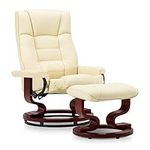 MCombo Swivel Recliner with Ottoman