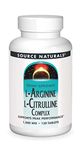 Source Naturals L-Arginine L-Citrulline Complex 120 Tablets AD