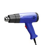 Mawson HG1526 110V/230V Heat Gun 1500W Variable 2 Temperatures Advanced 1500W/2000w Double power Plastic Welding Electric Handle Hot Air Gun(Colour May Vary)