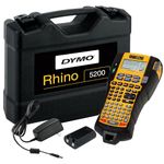 Dymo Rhino 5200 Industrial Label Maker | Labelling Machine Kit Case | Time-Saving Hot Keys, Prints Fast, Durable Label Maker For Job Sites and Heavy-Duty Labelling Jobs | UK Plug