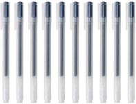 MUJI Gel Ink Ballpoint Pens 0.38mm Blue-black 10pcs