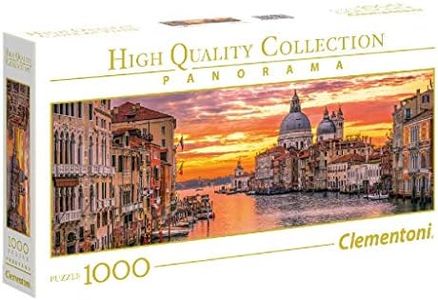 Clementoni The Grand Canal - Venice Italy Panorama 1000 Piece Jigsaw Puzzle for Adults