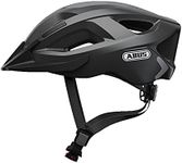 ABUS Aduro 2.0 City Helmet - Allround Bicycle Helmet in Sportive Design for City Traffic - for Women and Men - Black, Size L