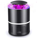 PYXBE International Eco Friendly Electronic LED Mosquito Killer Machine Trap Lamp, Theory Screen Protector Mosquito Killer lamp for House,USB Power Electronic plyt (Round Black)