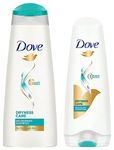 Dove Dryness Care Shampoo, 340ml And Dove Dryness Care Conditioner, 180ml