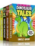 Dinosaur Tales Collection (4 Books in 1): 20 Short Stories, Fun Games, Hilarious Jokes for Kids, and More! (Fun Time Reader Bundle Book 5)