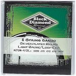 Black Diamond Strings® N7341/2L Banjo Silver, Loop, 5 String Light .0095BPL.011BPL.012BPL.018BSL.0095BPL