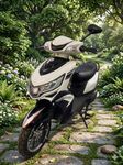 SHAKYAWORLD Rider PRO Electric Scooter, Sporty Design, Black and Grey, LED Headlight, Wide Seat, Waterproof Lithium Ion Battery with Range 60-80km Speed:25km/h Non RTO-EV Bike (White)