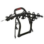 Yakima FullBack 3 Premium Car Trunk Bike Rack, Holds 3 Bikes, Tool-Free Installation, SuperCush ZipStrips, Foldable Arms, SKS Locks, Bottle Opener