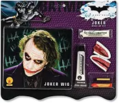 Batman Deluxe Joker Wig And Make Up Kit, Black, One Size