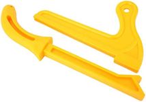 Table Saw Push Block, 2PCS Safety Woodworking Push Stick for Pushing Stock Through on Table Saws, Router Tables and Jointers