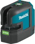 Makita SK105GDZ 12V Max Li-Ion CXT Green Cross Line Laser Supplied in A Carry Pouch - Batteries and Charger Not Included