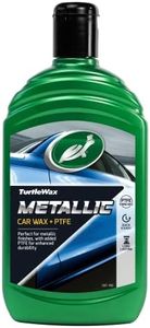 Turtle Wax 52870 Cera Liquida, con Teflon per Una Durata Maggiore, Adatta per Vernici con Finiture Metallizzate, 500 ml