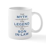 CafePress Myth Legend Son in Law Mugs 11 oz (325 ml) Ceramic Coffee Mug