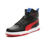 PUMA Men's Rbd Game Sneaker, High Speed Puma Black-for All Time Red, 11.5