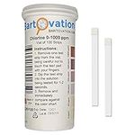 Free Chlorine/Bleach Test Strips, 0-1000 ppm [Vial of 100 Strips]