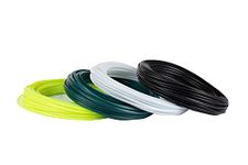 Spillbox Plastic koodai Wire for Craft Work, Basket Making, Flower vases Making (White,Black,Fluro,D.Green)