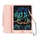 Toys for Girls Boys, Colorful Doodle Board Drawing Tablet, Memo Board, Drawing Pads with Lanyard, Travel Educational Toys Gifts for Boys Girls Age 3 4 5 6 7 8 9 Years (Pink)