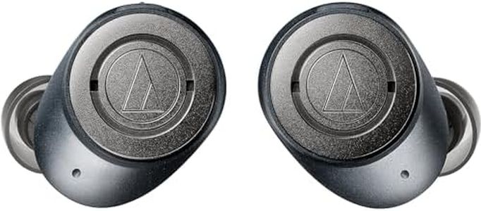 Audio-Technica ATH-ANC300TW - Auriculares intraurales inalámbricos con cancelación de ruido activo, negro