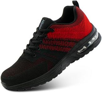 Himars Baskets Homme Femme Chaussures Sport Course Sneakers Mode Légères Respirant Fitness Gym Ourdoor Running Rot EU 44