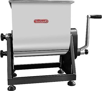 TooGood Meat Mixer, Manually Cranked or Motorized, For Mixing, Grinding, for Both Commerce and Household Use (7 gallons)